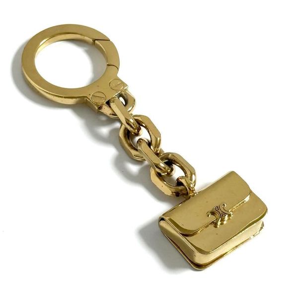 CELINE Silver Keyring - Picture 1 of 10